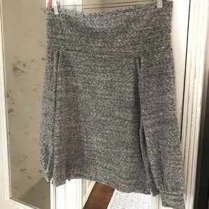 Loft off the shoulder tunic sweatshirt